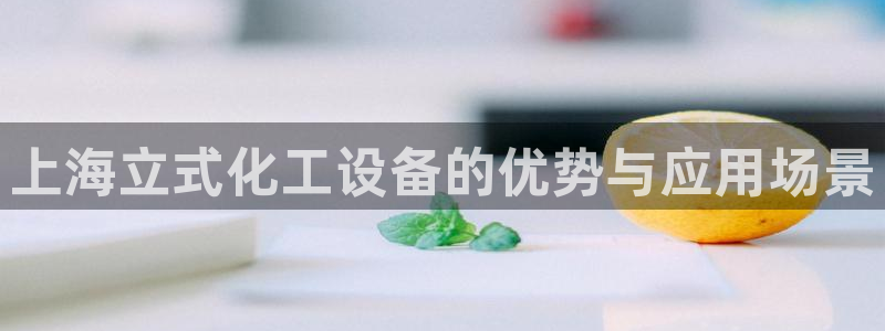 门徒平台官网首页入口：上海立式化工设备的优势与应用