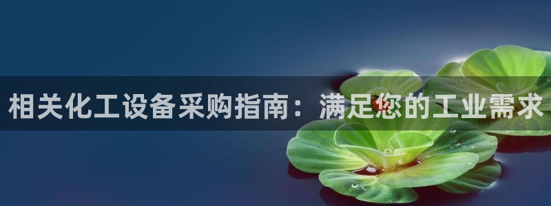 门徒娱乐属于什么系列：相关化工设备采购指南：满足您的工业需求